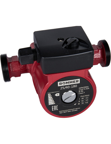 Насос циркуляционный ROMMER 25/40 180