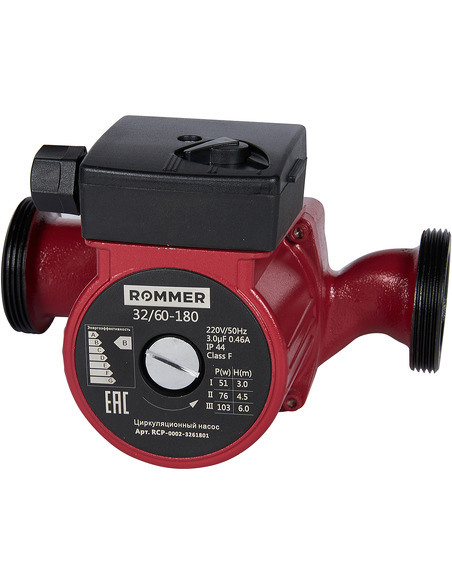 Насос циркуляционный ROMMER 32/60 180