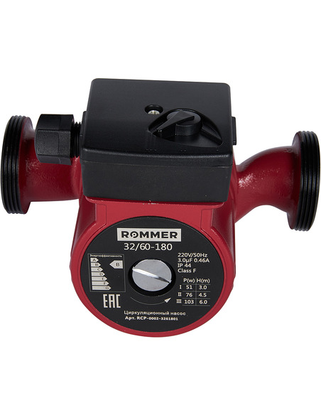 Насос циркуляционный ROMMER 32/60 180