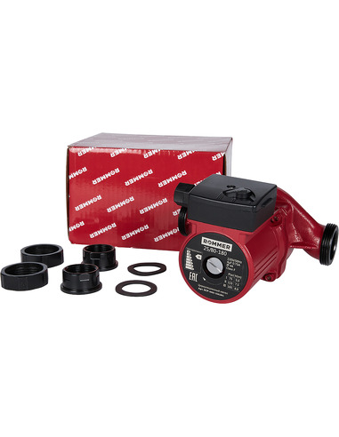 Насос циркуляционный ROMMER 25/80 180