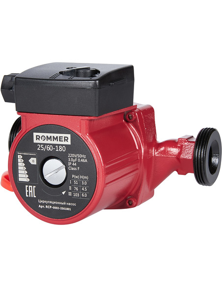 Насос циркуляционный ROMMER 25/60 180