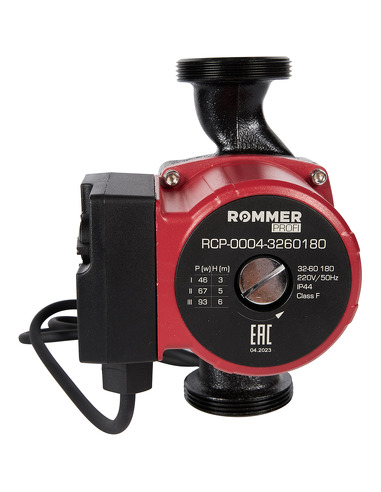 Насос циркуляционный ROMMER Profi 32/60 180