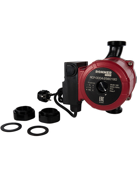 Насос циркуляционный ROMMER Profi 25/80 180