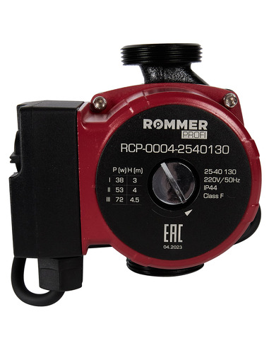 Насос циркуляционный ROMMER Profi 25/40 130