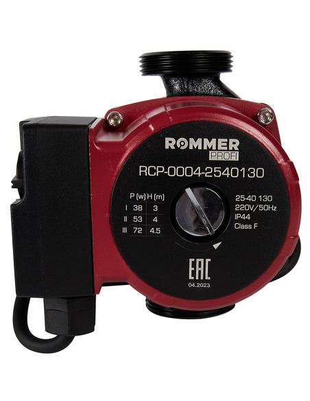 Насос циркуляционный ROMMER Profi 25/40 130