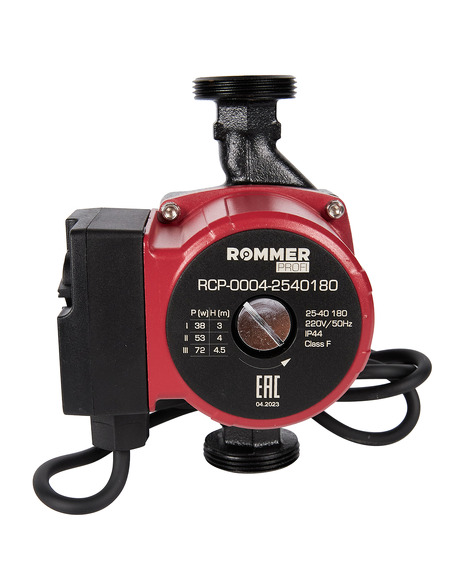 Насос циркуляционный ROMMER Profi 25/40 180