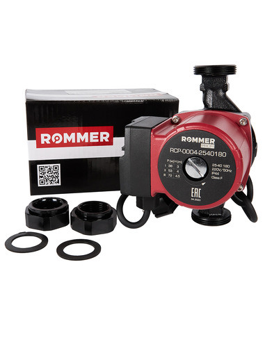 Насос циркуляционный ROMMER Profi 25/40 180