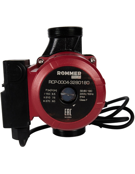 Насос циркуляционный ROMMER Profi 32/80 180