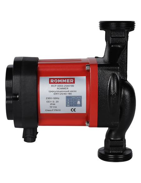 Насос циркуляционный ROMMER ERTI 25/40 180