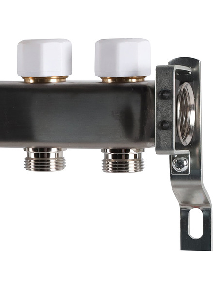 Коллектор ROMMER из нержавеющей стали без расходомеров 11 вых.