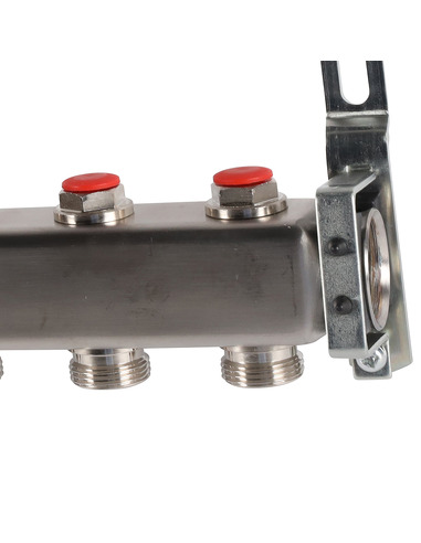 Коллектор ROMMER из нержавеющей стали без расходомеров 12 вых.