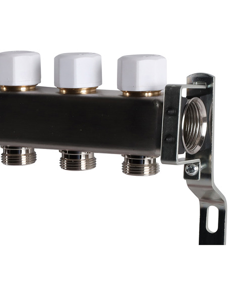 Коллектор ROMMER из нержавеющей стали с расходомерами 11 вых.