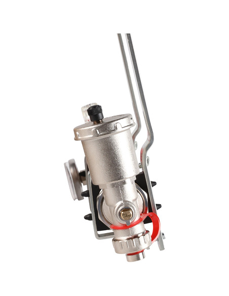 Коллектор ROMMER из нержавеющей стали в сборе с расходомерами 2 вых.