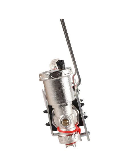 Коллектор ROMMER из нержавеющей стали в сборе с расходомерами 3 вых.