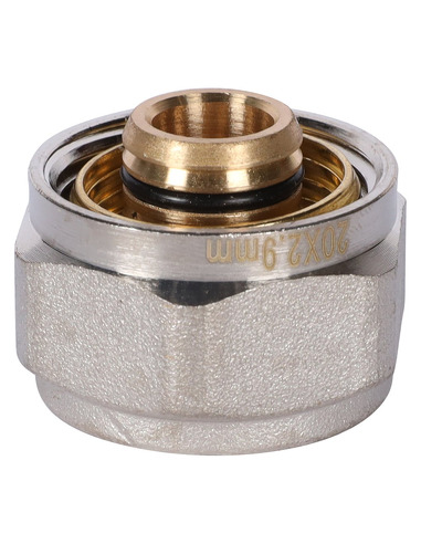 Фитинг компрессионный ROMMER для труб PEX-AL-PEX 20х2,9х3/4"