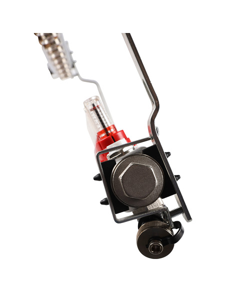 Коллектор ROMMER из нержавеющей стали с расходомерами 12 вых. с воздухоотводчиком и сливом