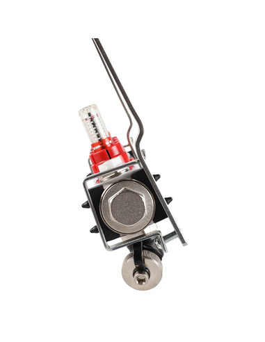 Коллектор ROMMER из нержавеющей стали с расходомерами 4 вых. с воздухоотводчиком и сливом