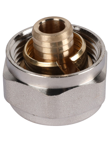 Фитинг компрессионный ROMMER для труб PEX 16х2,0х3/4"