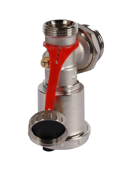 Регулируемый концевой фитинг ROMMER 1" с вентилем и автоматическим воздухоотводчиком