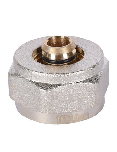 Фитинг компрессионный ROMMER для труб PEX-AL-PEX 16х2,6х3/4"