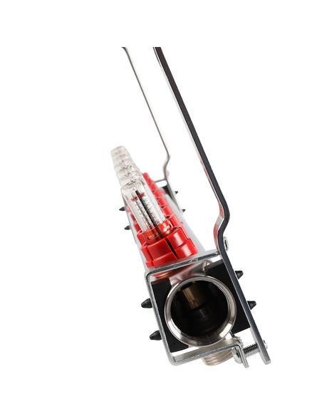 Коллектор ROMMER из нержавеющей стали с расходомерами 7 вых.