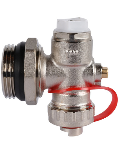 Регулируемый концевой фитинг ROMMER 1" с вентилем и ручным воздухоотводчиком