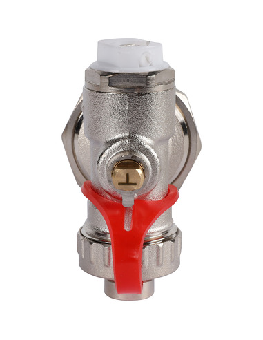 Регулируемый концевой фитинг ROMMER 1" с вентилем и ручным воздухоотводчиком