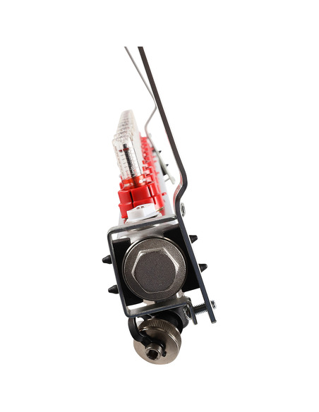 Коллектор ROMMER из нержавеющей стали с расходомерами 10 вых. с воздухоотводчиком и сливом