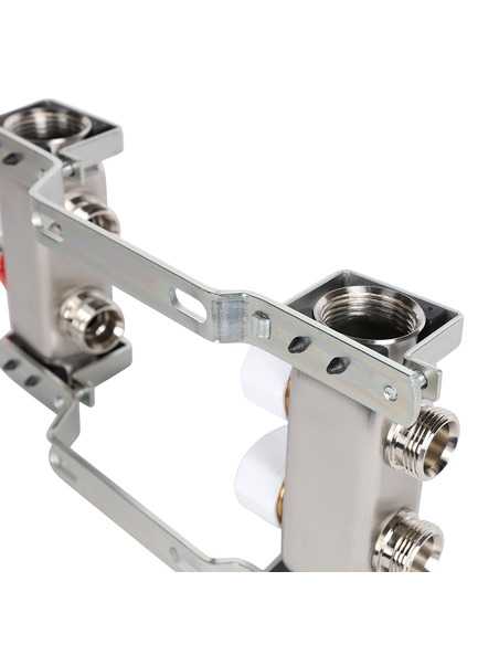 Коллектор ROMMER из нержавеющей стали с расходомерами 2 вых.