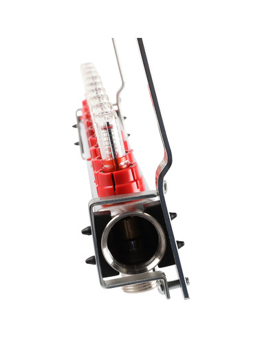 Коллектор ROMMER из нержавеющей стали с расходомерами 9 вых.