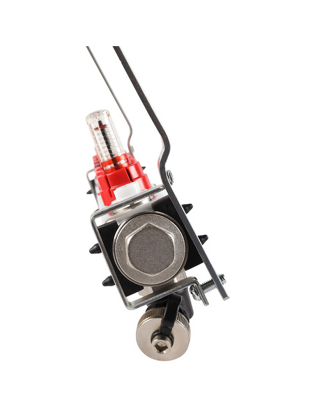 Коллектор ROMMER из нержавеющей стали с расходомерами 7 вых. с воздухоотводчиком и сливом