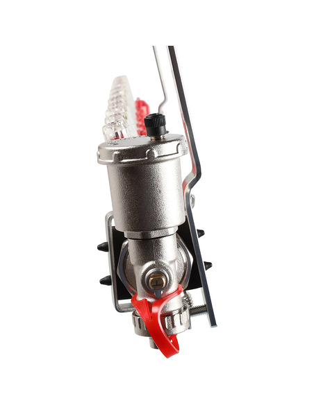 Коллектор ROMMER из нержавеющей стали в сборе с расходомерами 10 вых.