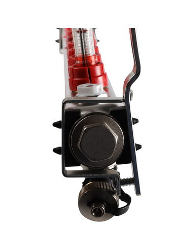 Коллектор ROMMER из нержавеющей стали с расходомерами 11 вых. с воздухоотводчиком и сливом