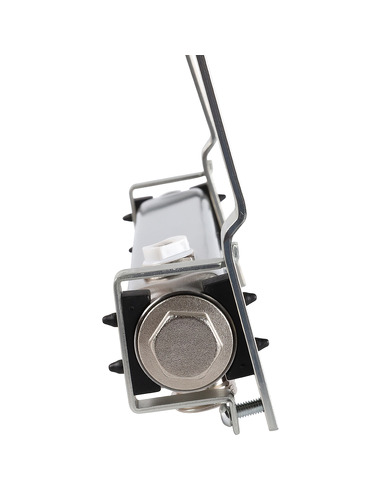 Коллектор ROMMER из нержавеющей стали для радиаторной разводки 5 вых. с воздухоотводчиком