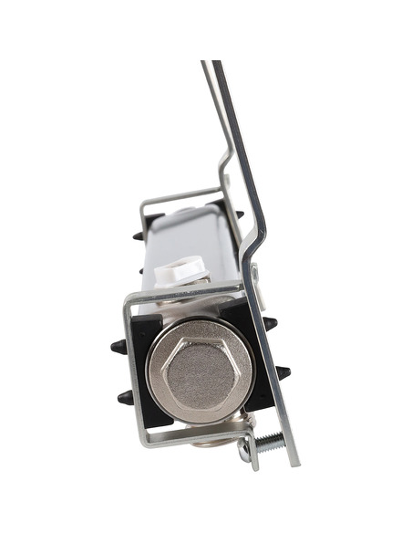 Коллектор ROMMER из нержавеющей стали для радиаторной разводки 5 вых. с воздухоотводчиком