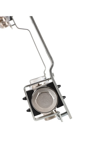 Коллектор ROMMER из нержавеющей стали для радиаторной разводки 6 вых. с воздухоотводчиком