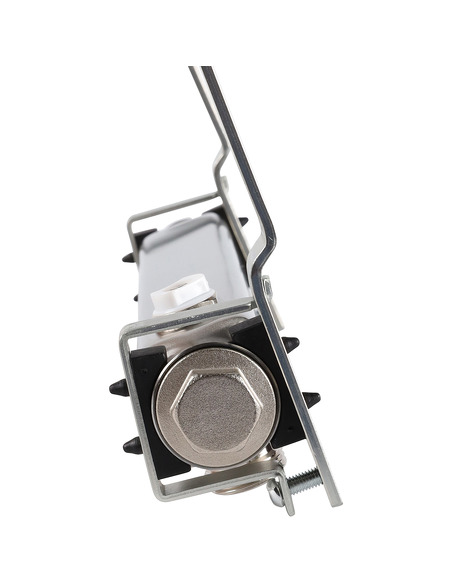 Коллектор ROMMER из нержавеющей стали для радиаторной разводки 9 вых. с воздухоотводчиком