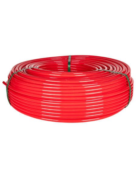 Труба из сшитого полиэтилена ROMMER 16х2,0 PE-Xa/EVOH красная (бухта 100 м)