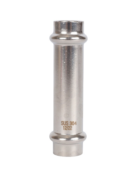 Муфта надвижная ROMMER 15х15 для нержавеющих труб пресс