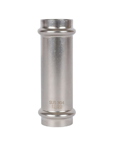 Муфта надвижная ROMMER 22х22 для нержавеющих труб пресс