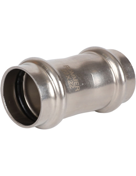 Муфта ROMMER 22х22 для нержавеющих труб пресс