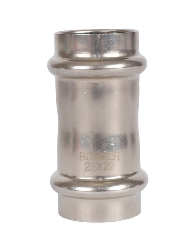 Муфта ROMMER 22х22 для нержавеющих труб пресс