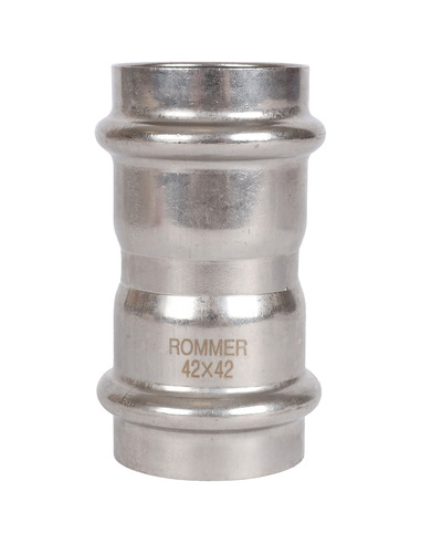 Муфта ROMMER 42х42 для нержавеющих труб пресс