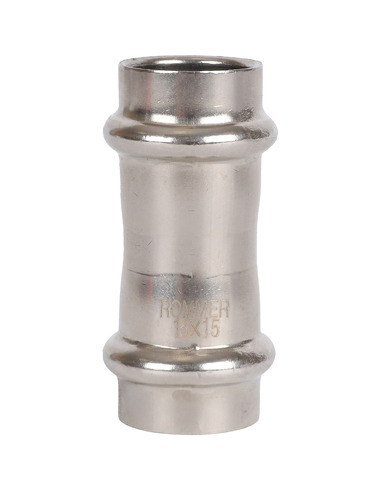 Муфта ROMMER 15х15 для нержавеющих труб пресс