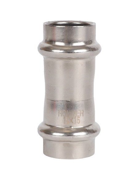 Муфта ROMMER 15х15 для нержавеющих труб пресс