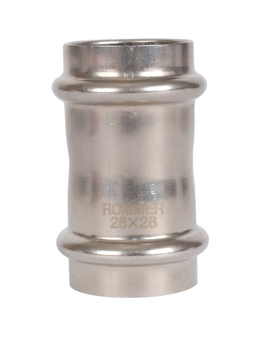 Муфта ROMMER 28х28 для нержавеющих труб пресс