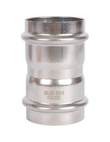 Муфта ROMMER 54х54 для нержавеющих труб пресс