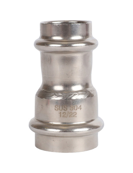 Муфта переходная ROMMER 28х22 для нержавеющих труб пресс