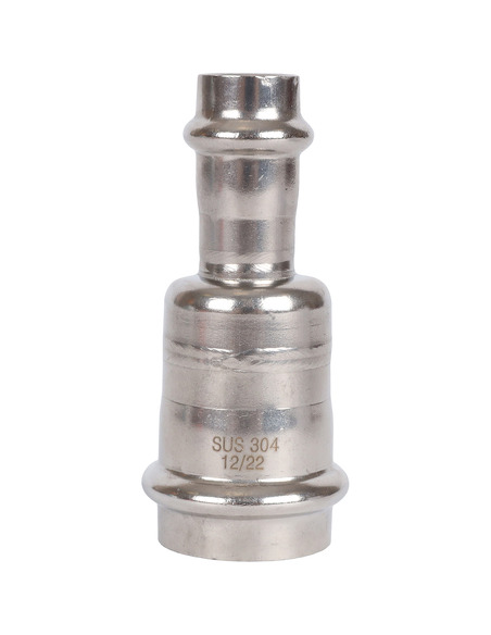 Муфта переходная ROMMER 28х15 для нержавеющих труб пресс