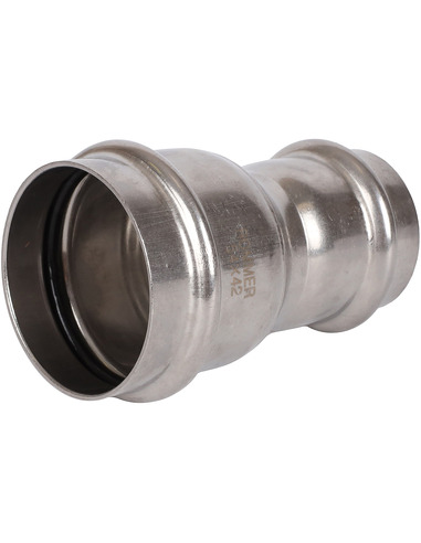 Муфта переходная ROMMER 54х42 для нержавеющих труб пресс